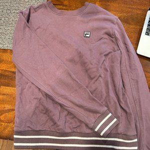 Purple Fila Crew Neck
